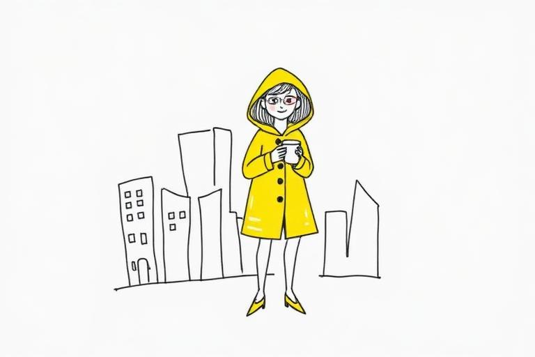 Doodle style example frame